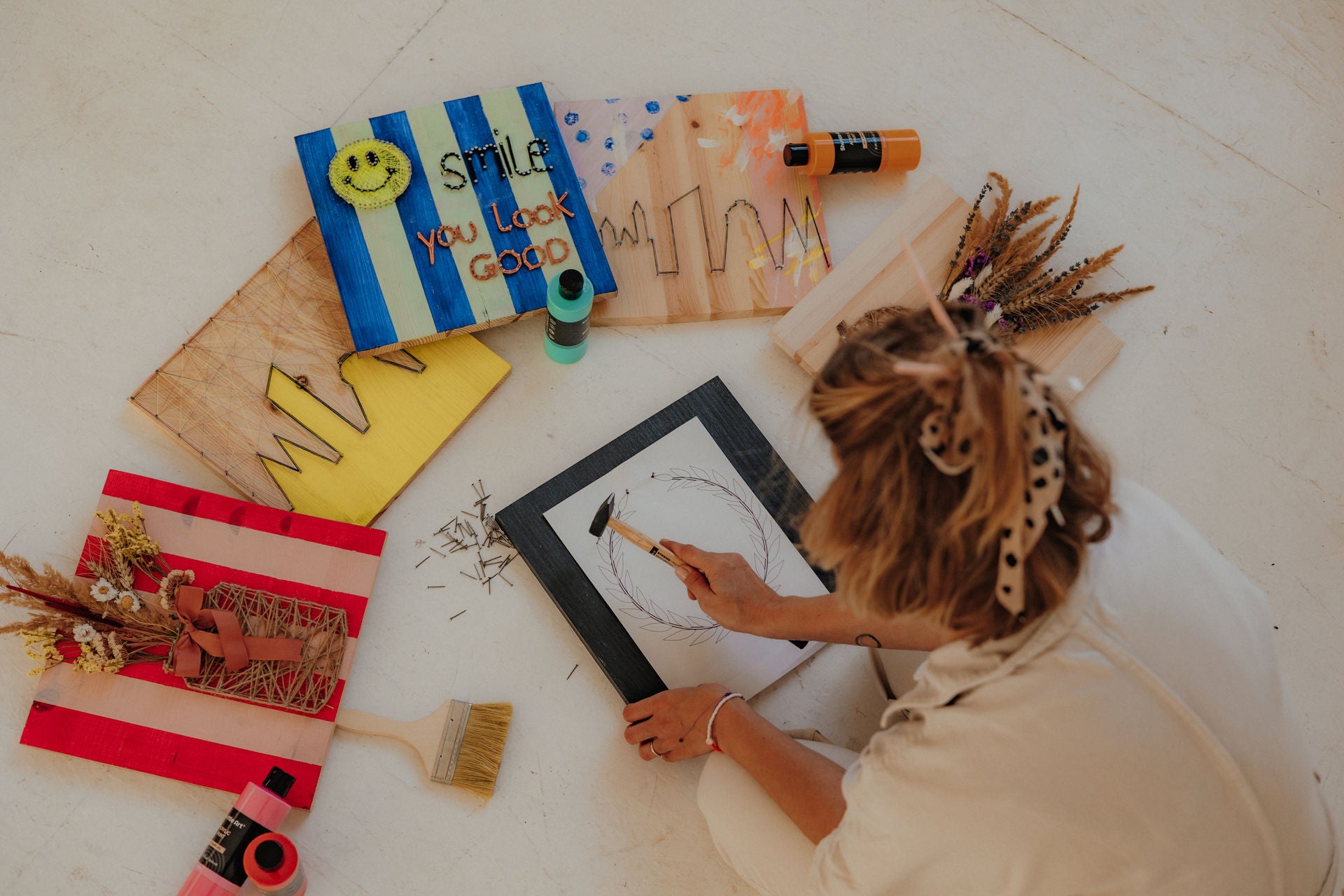 Fadenfieber - Nagel dich zur Kunst !
