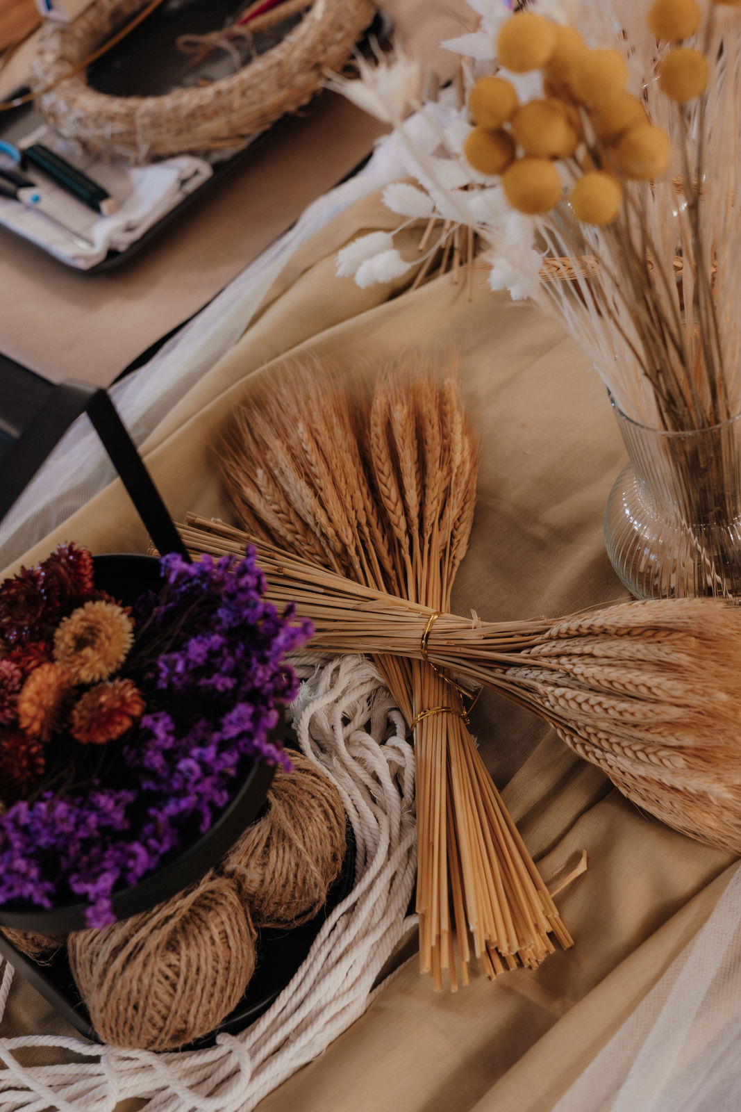 Kleinkorngeflüster - Dein stehender Tischkranz