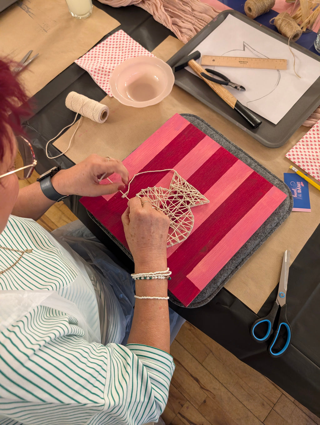 Fadenfieber - Nagel dich zur Kunst !