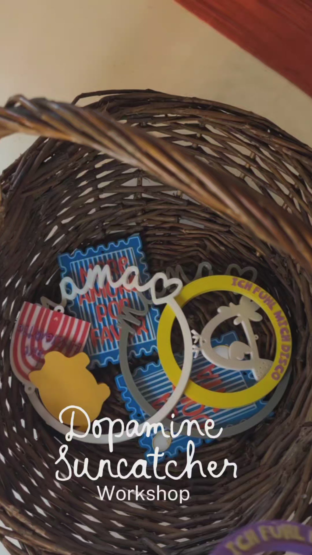 Dopamine Suncatcher Workshop - Mama Kids Edition