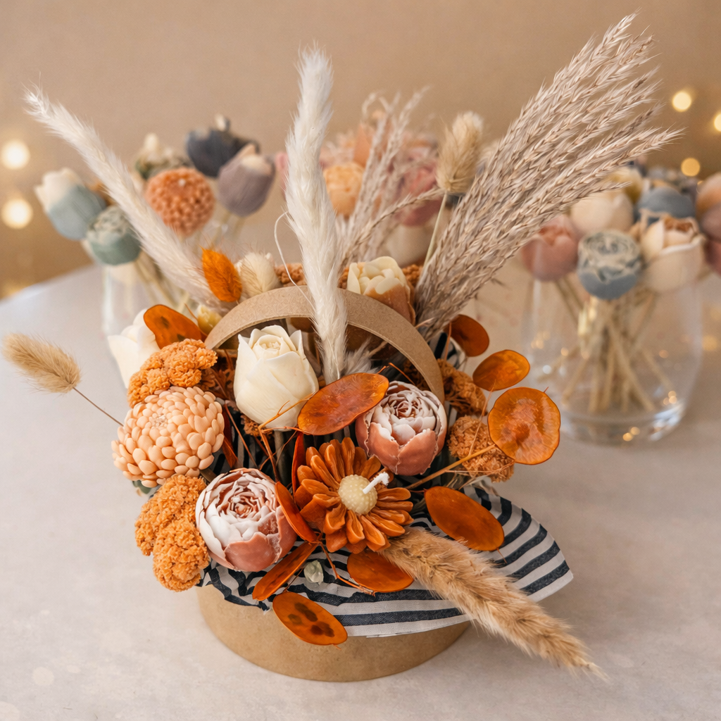 Pretty Candle Bouquet Workshop